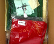 Lot de 2 boutis provenciaux et linge div