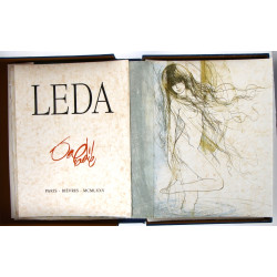 Pierre LOUYS / VALADIE - "LEDA", iIllust