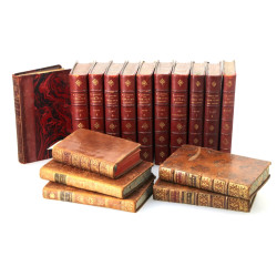 Lot de 16 ouvrages reliés anciens