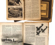 WW II - 4 revues et fascicules en allema