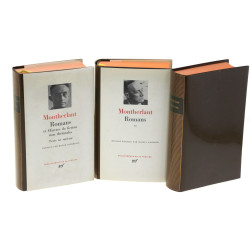 PLEIADE - Montherlant "Romans" 2 tomes e