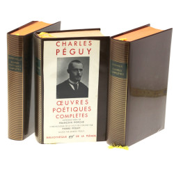 PLEIADE - 3 volumes: Charles Peguy "Œuvr