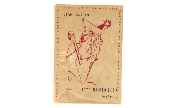 Jean GUTTIN - "4ème dimension - Poèmes",
