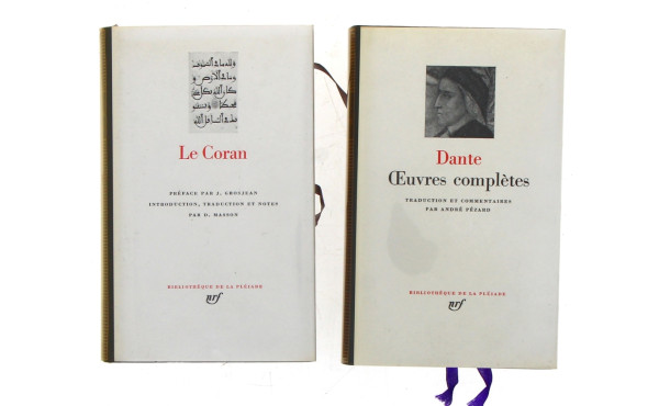 PLEIADE - 2 volumes: "Le Coran" et Dante