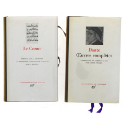 PLEIADE - 2 volumes: "Le Coran" et Dante