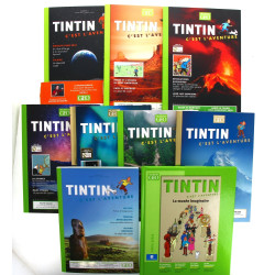 TINTIN - 9 numéros spéciaux de la revue 