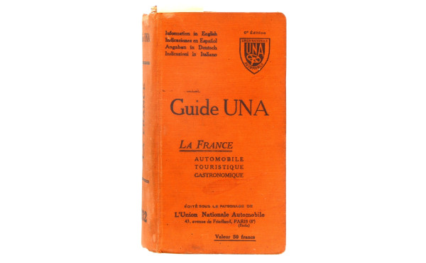 Guide UNA La France automobile touristiq