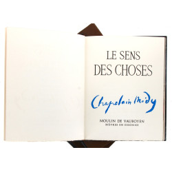 CHAPELAIN -MIDY "Le sens des choses", Mo