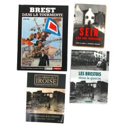 BRETAGNE Thème de la guerre et divers - 