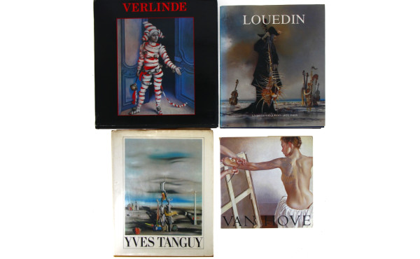 ART - 4 livres: Bernard Louedin, Van Hov