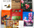 Carton de livres divers jardin, beaux-ar