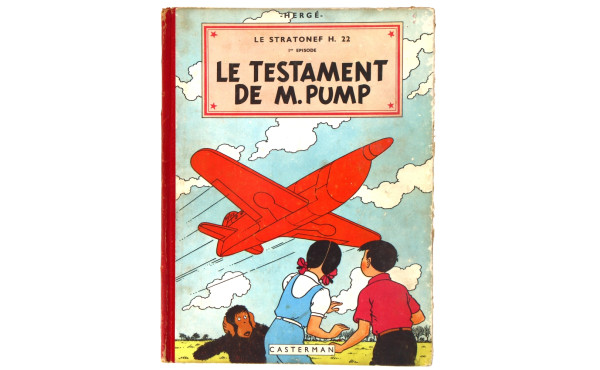 HERGE - JO et ZETTE : Le Testament de M.