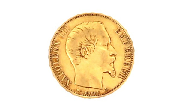 Pièce de 20 F or "1859" atelier A