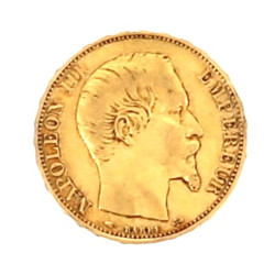 Pièce de 20 F or "1859" atelier A