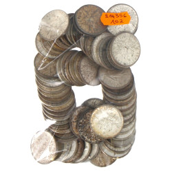 68 pièces de 5 F argent Marianne