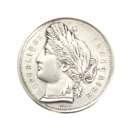 Médaille XIXème en argent Sté d'Horticul