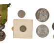 Lot comprenant 1 pièce de 5 F argent Nap