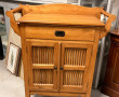Meuble style desserte en bois claire ouv