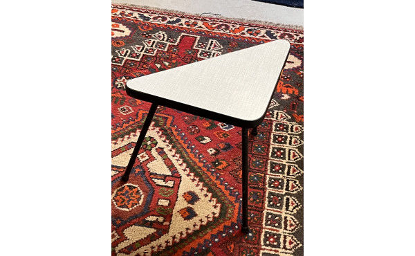 Tabouret vintage plateau formica de form