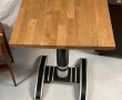 Table bistrot vintage, piètement style A