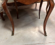 Bergère de style Louis XVI en bois natur