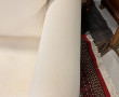 Canapé en tissu écru, L 205 cm env. (qq 