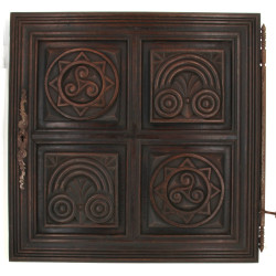 Style SEIZ BREUR - Paire de portes de bu