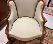 Salon de style Louis XV en bois naturel 