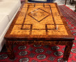 Grande table basse rectangulaire verni f