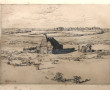 André DAUCHEZ (1870-1948) "Chaumière dan