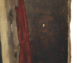 "Portrait de juge" huile sur toile fin X