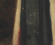 "Portrait de juge" huile sur toile fin X