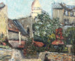 Georges BALLERAT (1902-2000) "Vieux quar