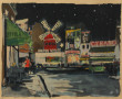 Franz HERBELOT (XXème) "Paris - Le Mouli
