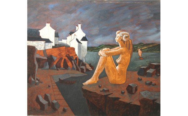 Jacques CORTELLARI (1942-2002) "Femme-Mé