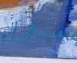Nelly BURNOTTE (Xxème) "Régate", huile s