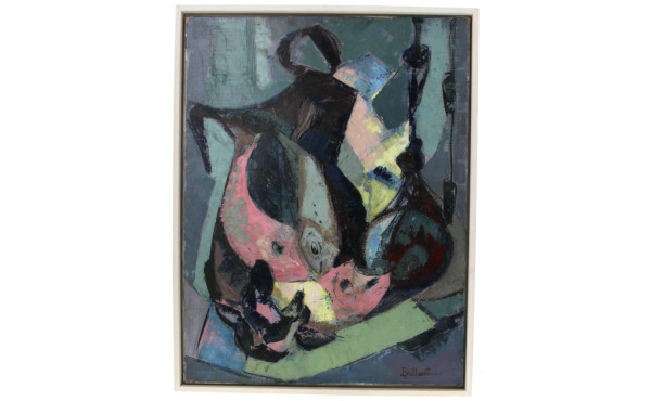 BRILLANT (Xxème) "Nature morte aux poiss