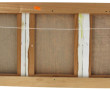 Ecole Contemporaine "Triptyque de fleurs