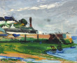 J.C. LAURENT (Xxème) "Tréboul, Bretagne"