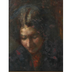 Ecole Française Xxème "Portrait de femme