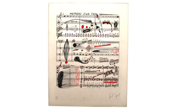 Michel MAGNE (1930-1984) "Mémoire d'un t