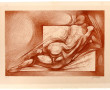 Georges OUDOT (1928-2004) "Nu couché de 