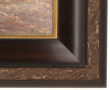 Ecole début Xxème "Côte rocheuse", huile