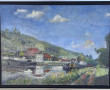Alain GRAVIE (Xxè-XXIè) "Paysage de Sain