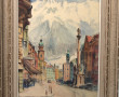 Denise RICHIER (1896-1983) "Village de m