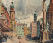 Denise RICHIER (1896-1983) "Village de m