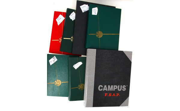 Lot de 7 albums divers Europe, thématiq