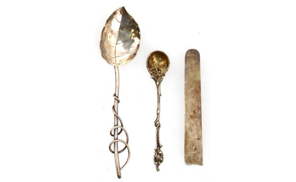 Petite cuillère en argent 800ème (poids 