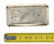 Tabatière en argent, poinçon minerve, po