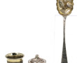 Lot de 3 pièces en argent : petit verre 